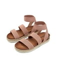 thumbnail image 1 of Dream Pairs Women's Open Toe Ankle Strap Espadrille Flatform Platform Wedge Sandals, 1 of 7