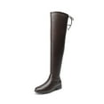 thumbnail image 1 of Dream Pairs Women's Over The Knee Boots Low Block Heel Casual Fashion Design, 1 of 6