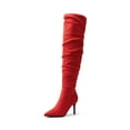 thumbnail image 1 of Dream Pairs Women's Over The Knee High Heels Boots Pointed Toe Stiletto Sexy Fall Long Boots, 1 of 6