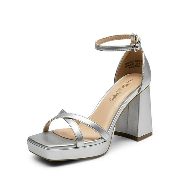 Dream Pairs Women's Platform Block Heel
