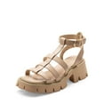 thumbnail image 1 of Dream Pairs Women's Platform Buckle Chunky Heel, 1 of 7