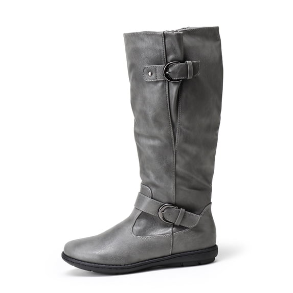Women Winter Boots Knee High Faux Fur Lined Insulated Tall Boots Comfortable for Fall and Snow