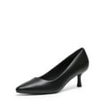 thumbnail image 1 of BURUDANI Women's Pumps Closed Toe Pointed Toe Kitten Heels for Women Party Dance Wedding Dress Shoes for Women, 1 of 8