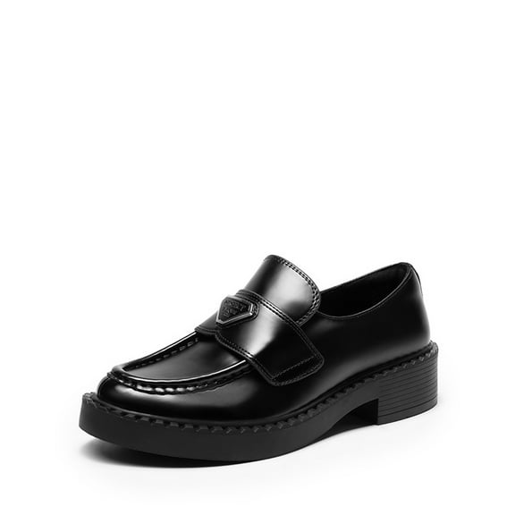 Dream Pairs Women’s Slip-On Loafers – Chunky Platform Vegan Leather Shoes with Arch Support