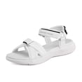 thumbnail image 1 of Dream Pairs Women's Summer Fashion Comfort Sport Sandals Outdoor Athletic Hiking Sandals QDL19001L WHITE Size 9, 1 of 5