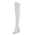 thumbnail image 1 of Dream Pairs Women's Over-the-Knee Heeled Boots Pointed-Toe Long Sexy, 1 of 5
