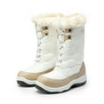 thumbnail image 1 of Women's Non-Slip Warm Lined Mid Calf Winter Snow Boots, 1 of 7