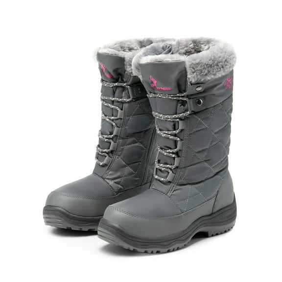 Women's Non-Slip Warm Lined Mid Calf Winter Snow Boots