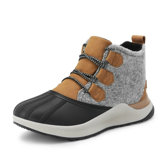 Dream Pairs Women's Winter Waterproof Lace-Up Snow Boots