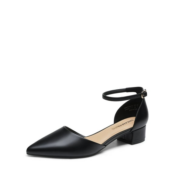 Dream Pairs Women's Work Block Heel Dress Shoes Closed Toe