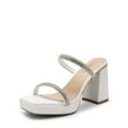 thumbnail image 1 of Dream Pairs Women's double-strap platform heel sandals, 1 of 8