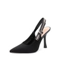 thumbnail image 1 of Dream Pairs Women's slingback Stiletto Closed Toe Heel, 1 of 8
