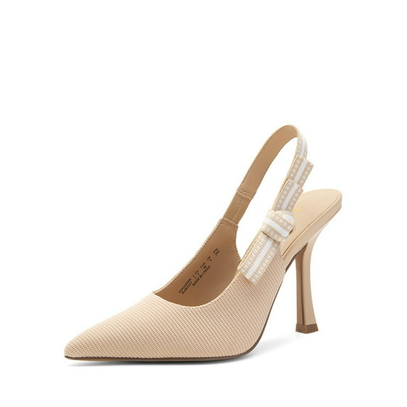Dream Pairs Women's slingback Stiletto Closed Toe Heel