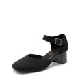 thumbnail image 1 of Dream Pairs Womens Square Toe block heel pumps, 1 of 7