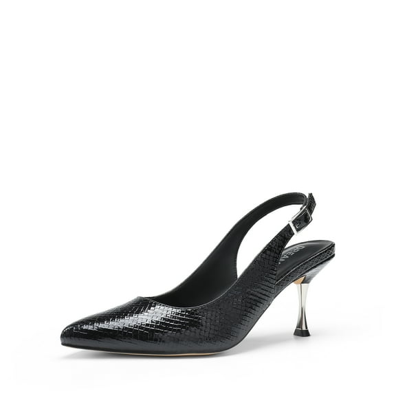 Dream Pairs Womens kitten heel slingback pump shoe