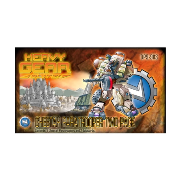 Dream Pod 9 Cheetah Paratrooper Two Pack New