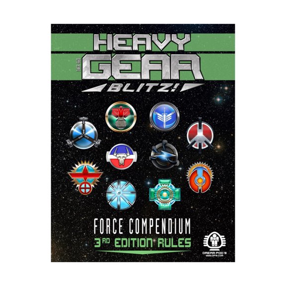 Dream Pod 9 Force Compendium (3rd Edition Rules) New