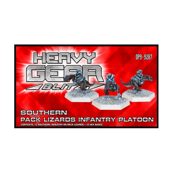 Dream Pod 9 Pack Lizards Infantry Platoon New