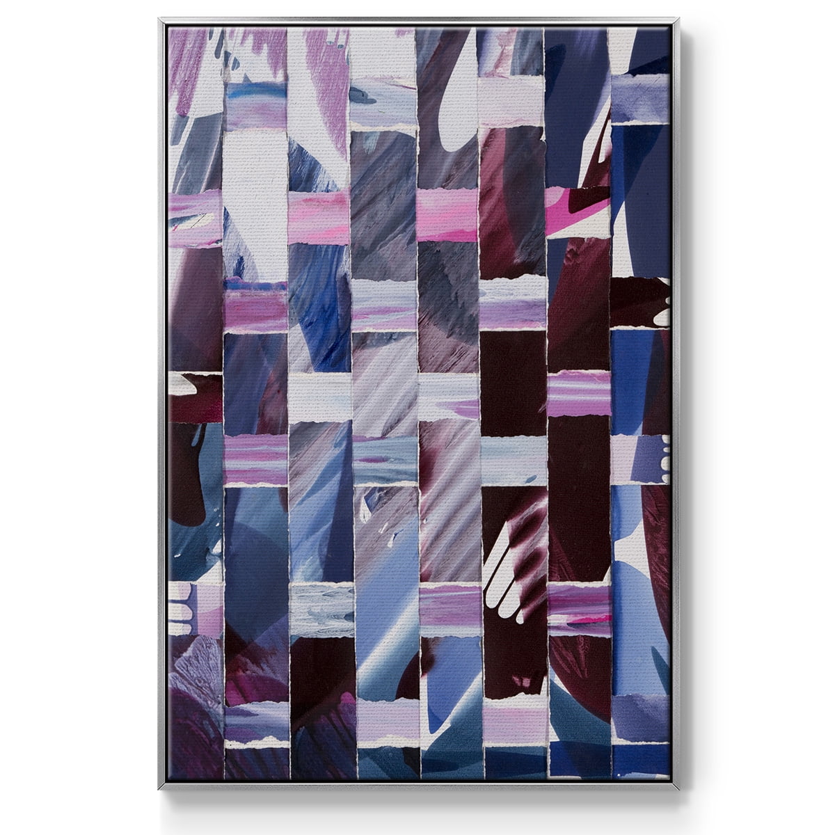 Dream Portals Framed Premium Gallery Wrapped Canvas - Ready to Hang - 27 x 41 - Silver Floating Frame