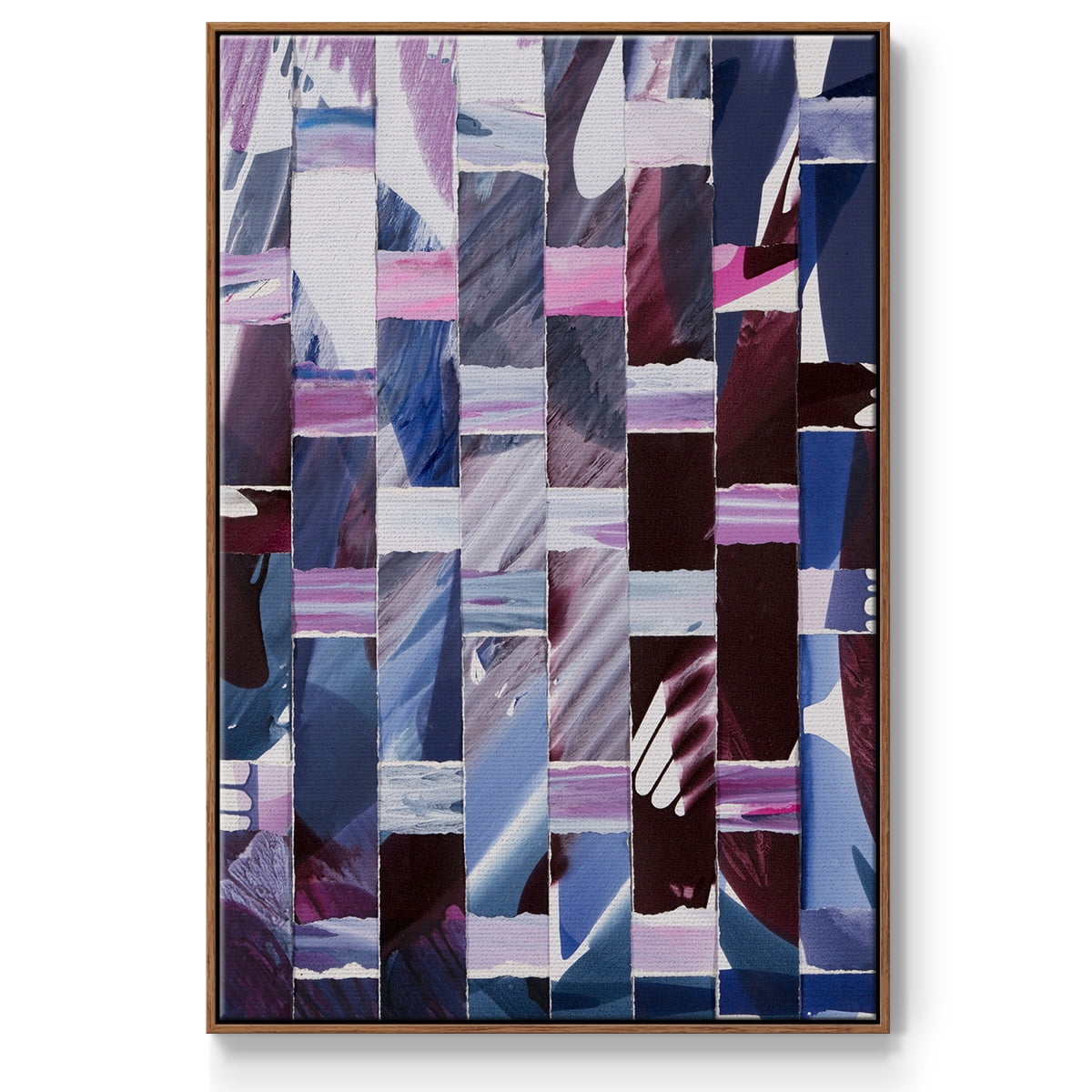 Dream Portals Framed Premium Gallery Wrapped Canvas - Ready to Hang - 27 x 41 - Walnut Floating Frame