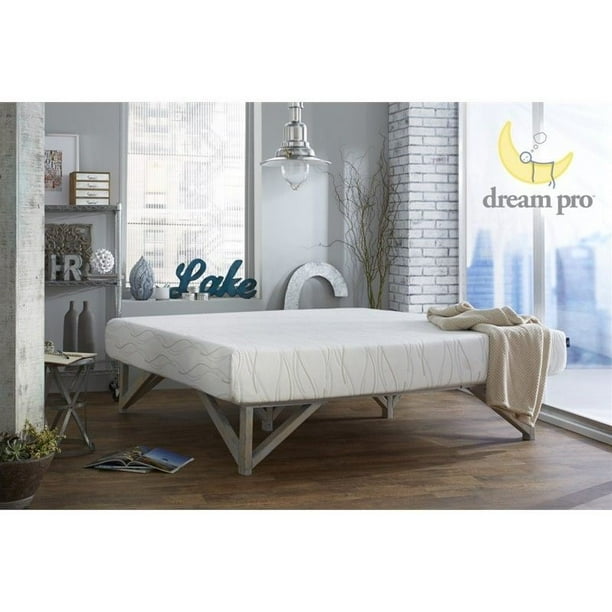 Dream Pro Restore 10" GelInfused Memory Foam Mattress, Twin
