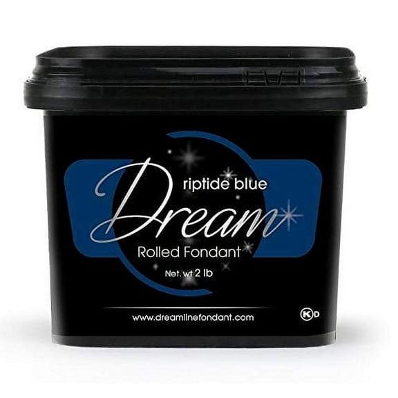 Dream Riptide Blue Fondant, Vanilla, 2 Pounds
