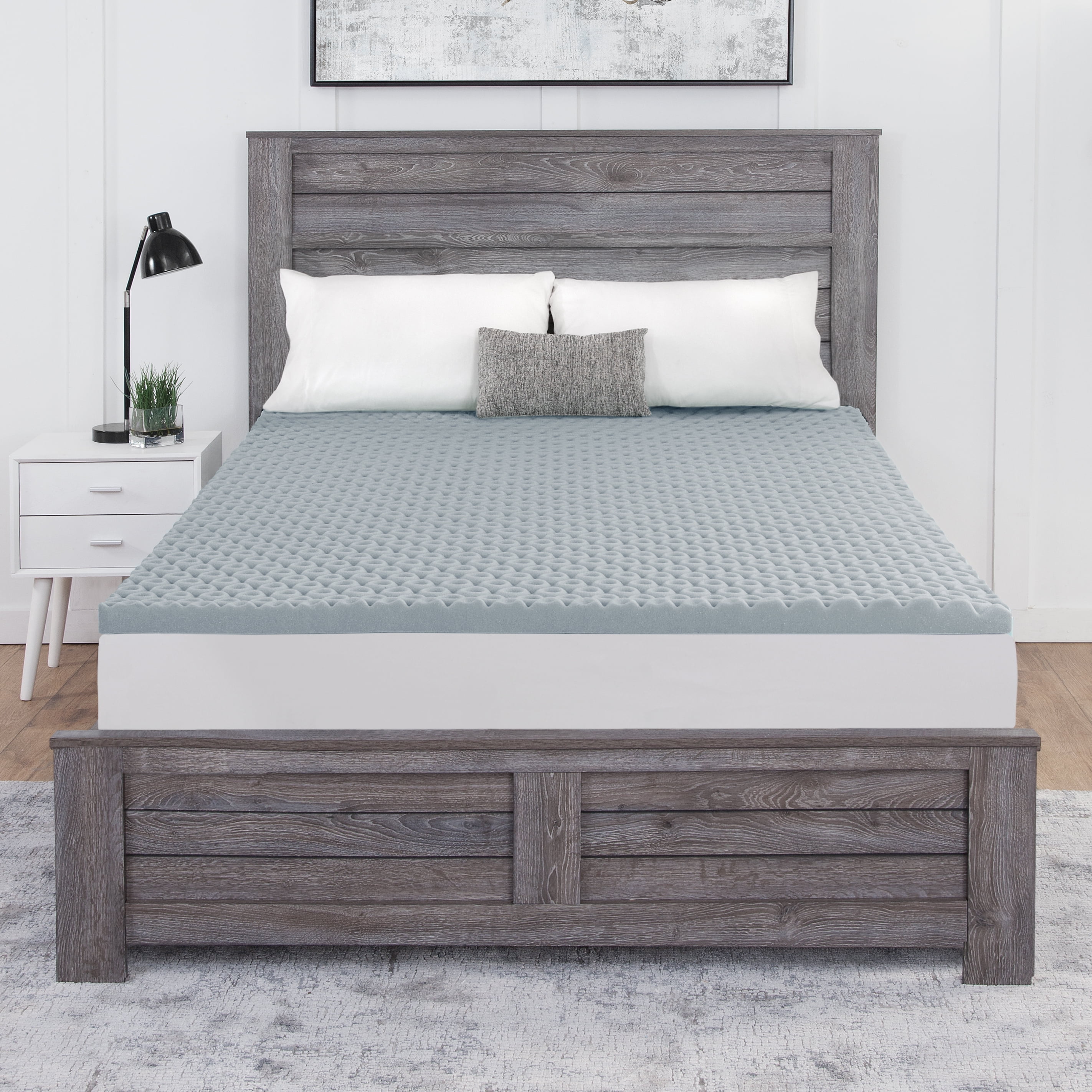 Dream Serenity Cool Point 3" Memory Foam Mattress Topper Queen