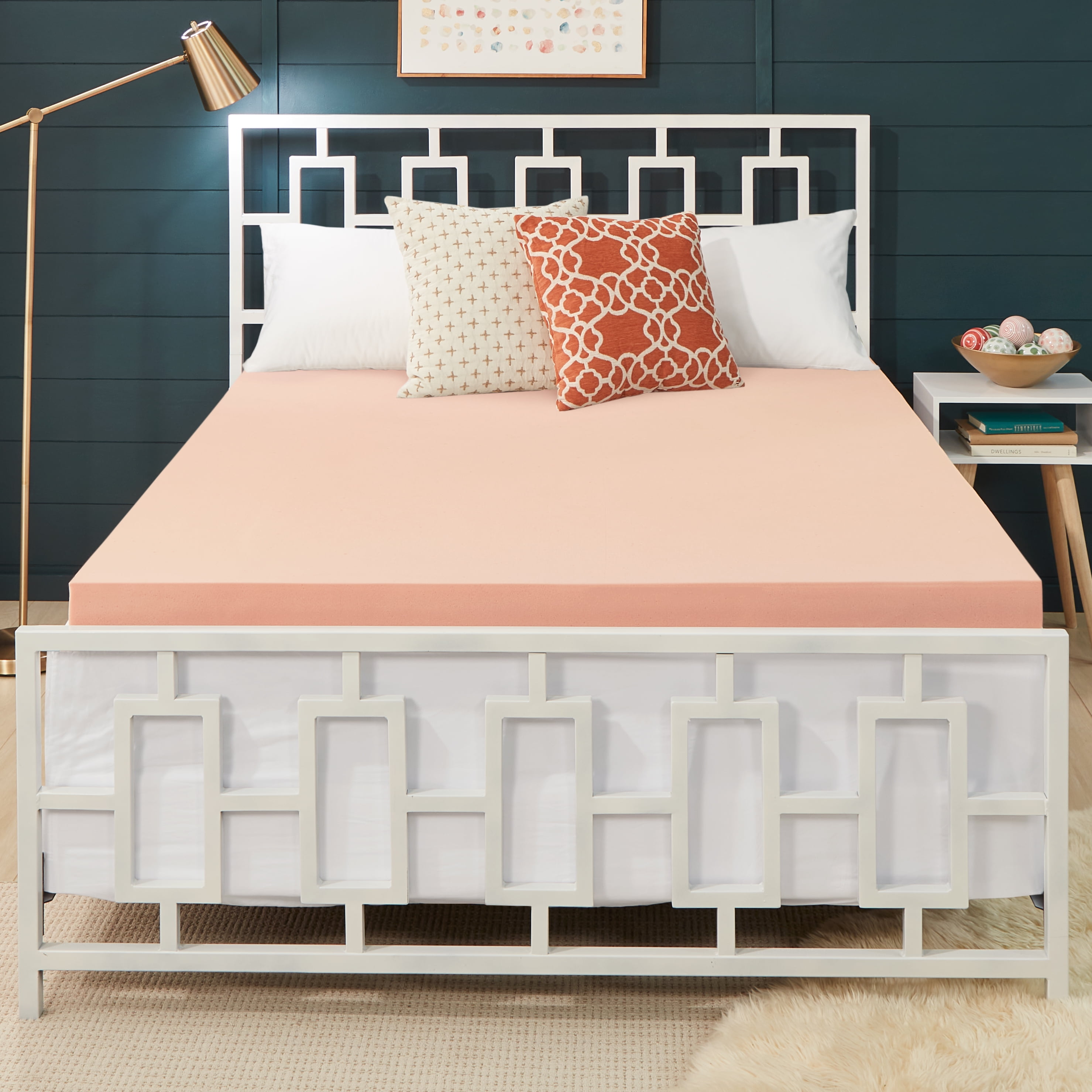 Dream Serenity Copper RX 3" Memory Foam Mattress Topper King