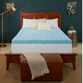 thumbnail image 1 of Dream Serenity EcoWave 4" Memory Foam Mattress Topper Full, 1 of 7