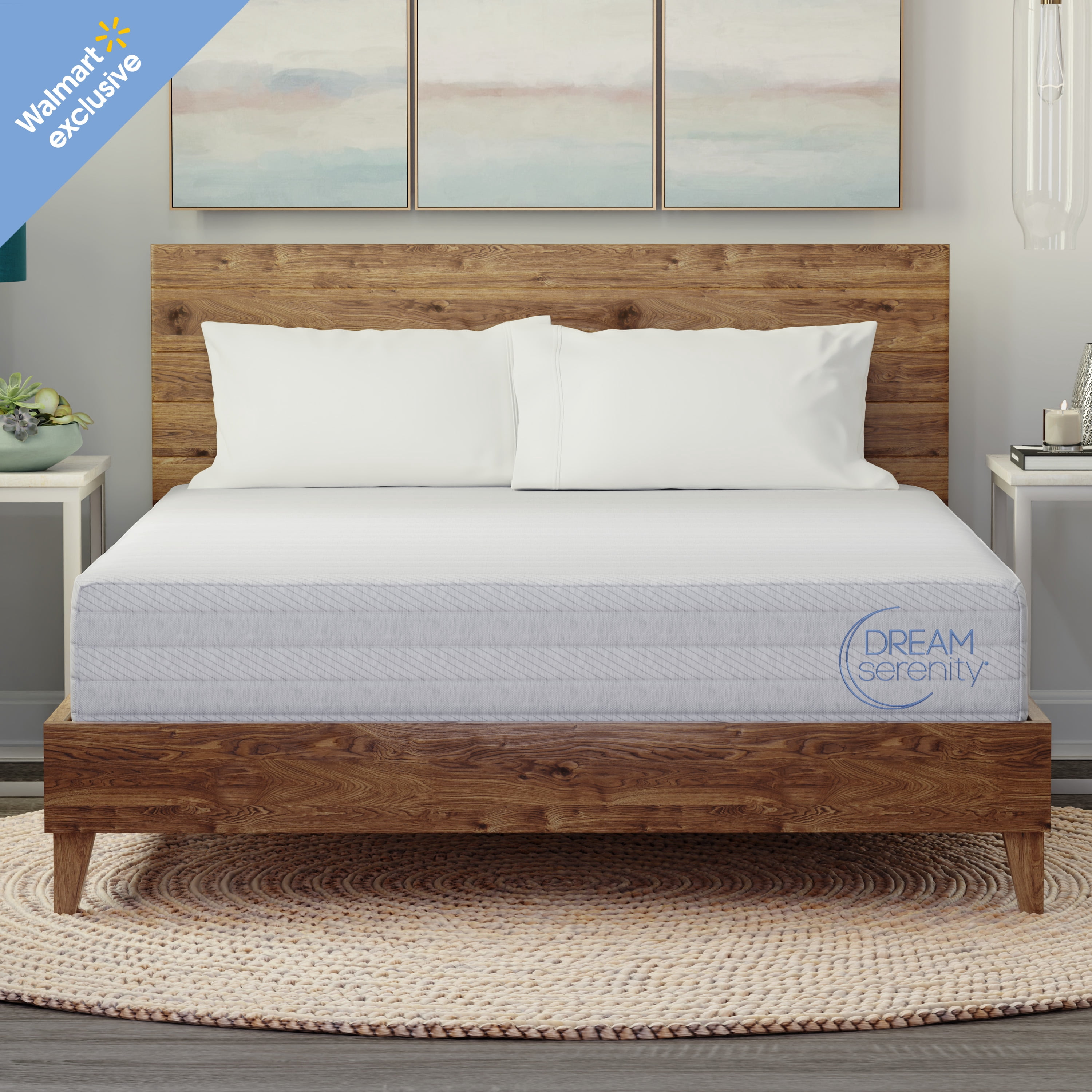 Dream Serenity Restorative 10" Gel Memory Foam Mattress, Firm, Cal King