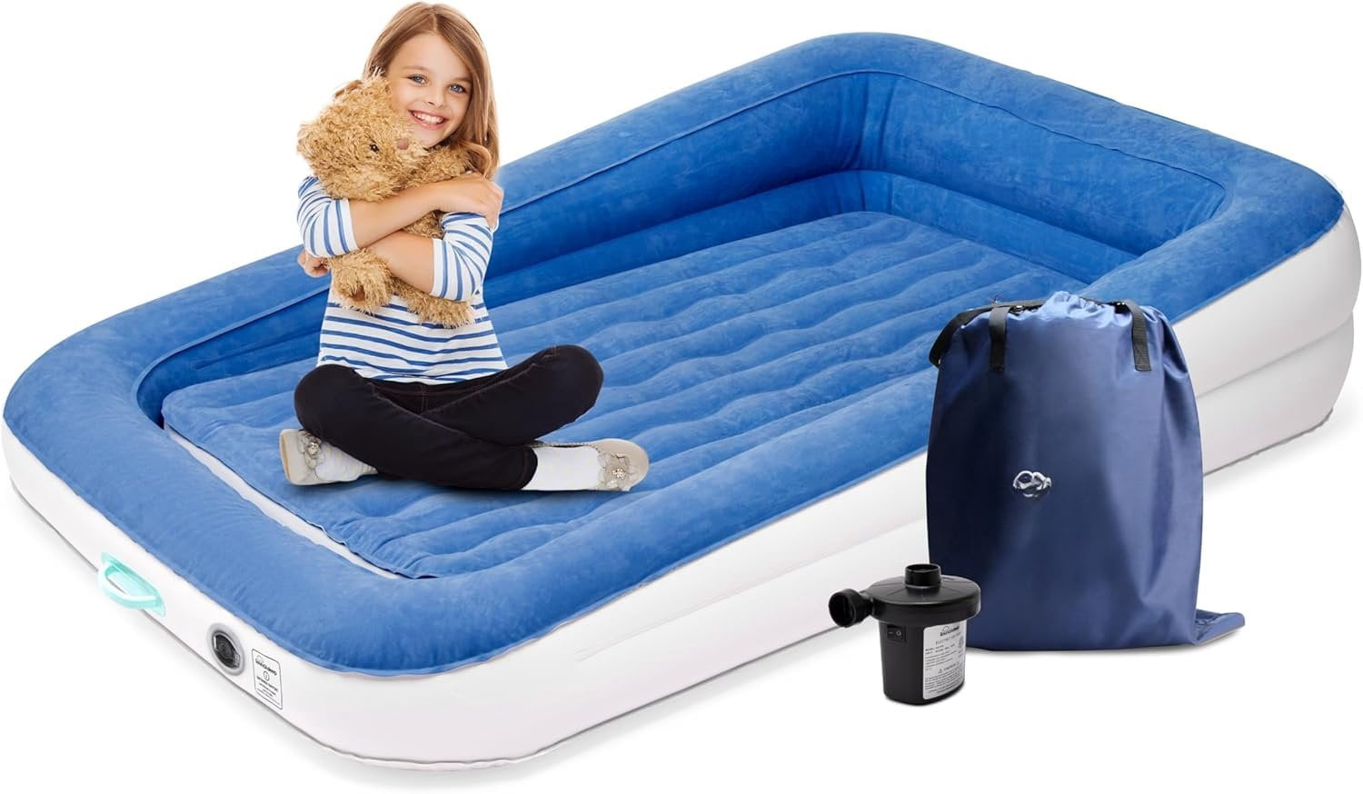 Dream Series Air Mattress Includes High Speed External Pump - Extra ...