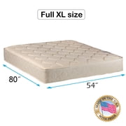 Dream Sleep Comfort Classic Orthopedic Gentle Firm Mattress Only with Mattress Protector Included - Spine Support, Longlasting Comfort and 1 Sided by Dream Solutions USA (Full XL 54"x80"x9")