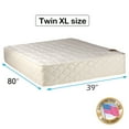 thumbnail image 1 of Dream Sleep Grandeur Deluxe Medium Firm Two-Sided Mattress Only with Mattress Cover Protector Included - Fully Assembled, Orthopedic Type, Longlasting Comfort (Twin XL 39W x 80L x 12H), 1 of 5