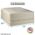 thumbnail image 1 of Dream Sleep Highlight Luxury Firm 72"Wx84"Lx14"H Cali King Mattress & Low 5" Height Box Spring Set - Fully Assembled, Spinal Back Support, Innerspring Coils, Longlasting Comfort, 1 of 4