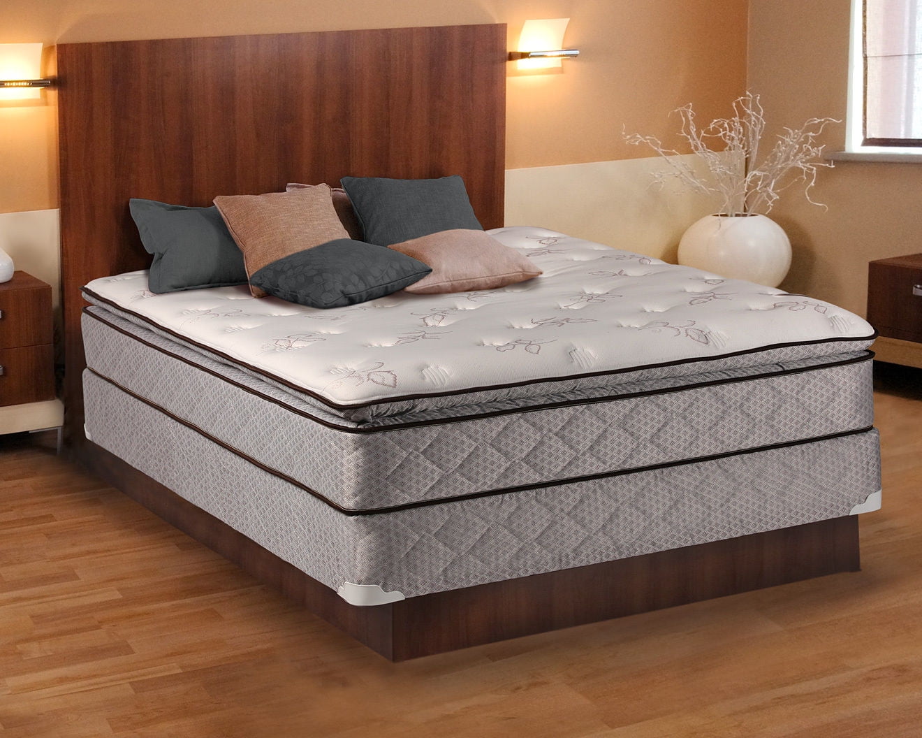 Dream Solutions USA - Madison Queen Size Pillowtop Mattress & Box ...