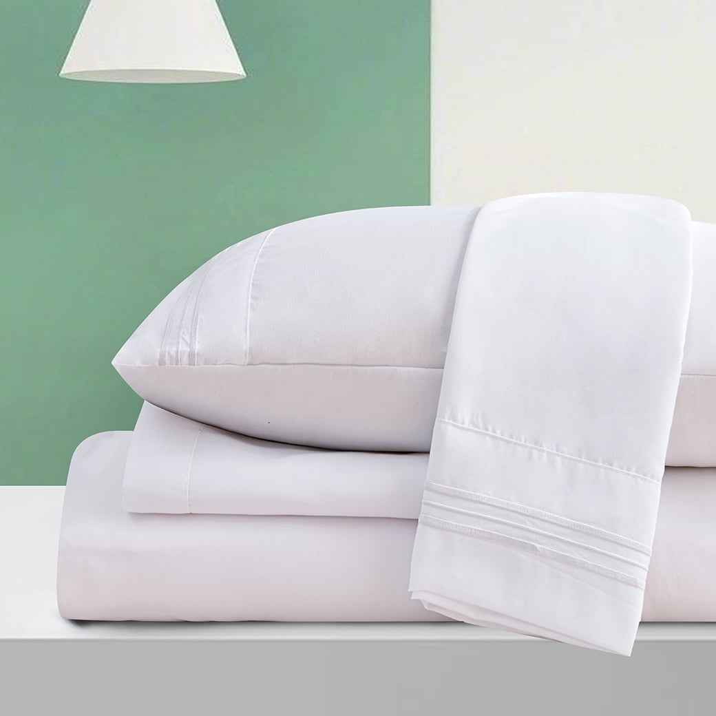 Dream Sleep Rayon Made from Bamboo Bed Sheets SetUltra Soft SheetsDeep Pockets 16"Wrinkle