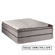 Dream Sleep Spinal Plush PillowTop Eurotop Mattress Set - Sleep System with Enhanced Cushion Support, Fully Assembled, Orthopedic, Longkasting By Dream Solutions USA Twin 39x75x12
