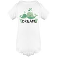thumbnail image 1 of Dream Slogan Bodysuit Infant -Image by Shutterstock,  Newborn, 1 of 2
