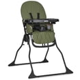 thumbnail image 1 of Dream On Me Snack and Stow Baby high Chair, Easy to fold and Store Travel high Chair, Removable and Three Position Adjustable Tray Portable high Chair, Olive, 1 of 8