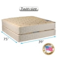 thumbnail image 1 of Dream Solutions Chiro Premier Orthopedic Gentle Firm 9" Innerspring Mattress and Box Spring Set, 1 of 4