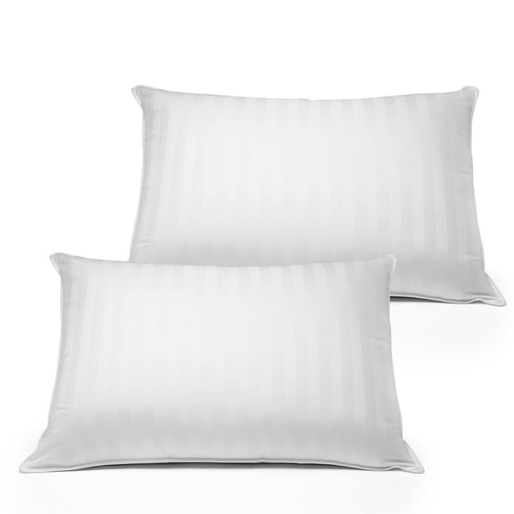 Dream Solutions USA Hungarian Goose Down Pillows Set of 2 Standard Size 100% Down Pillow…