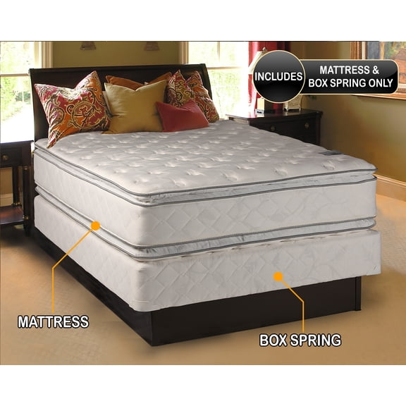 Dream Solutions USA Medium Pillow Top Reversible Twin Innerspring Mattresd