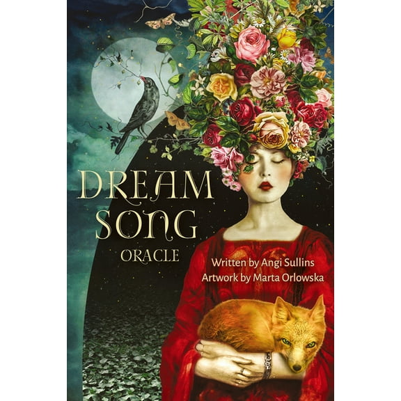 Dream Song Oracle: Deluxe 45-Card Gilt-Edged Oracle Deck with 104-Page Full-Color Illustrated Guidebook - Develop Intuit, (Hardcover)