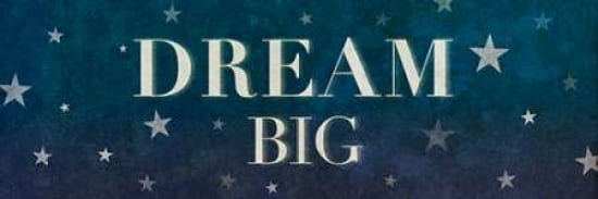 Dream Sparkle Shine Stars I Canvas Art - SD Graphics Studio (12 x 36)