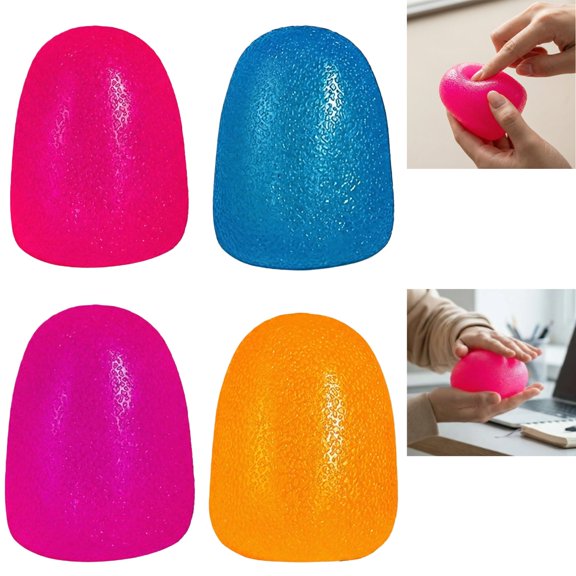 Dream Squishy Drop Stress Balls, Handmade Pressure Relief Balls, Big Bun Squeeze Dough Ball for Stress Relief & Fidget