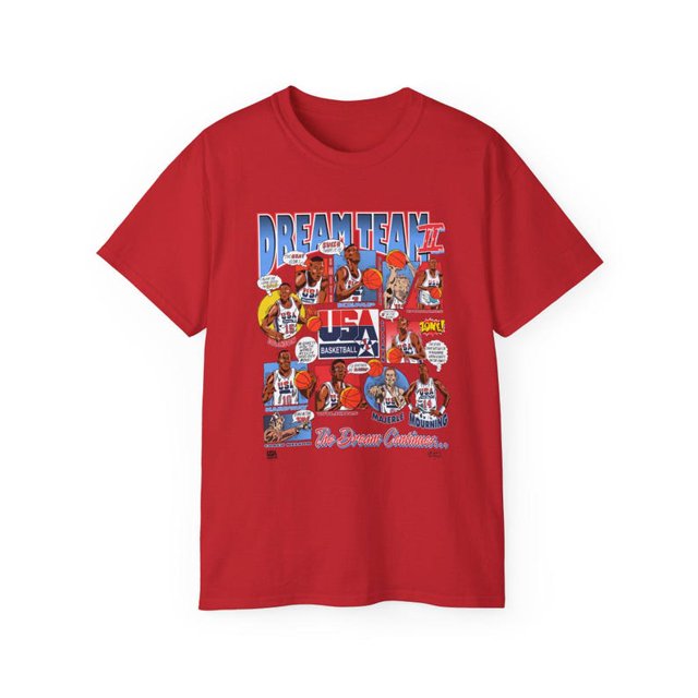 Dream Team 2 Graphic TShirt Shawn Kemp, Reggie Miller, Alonzo Mourning