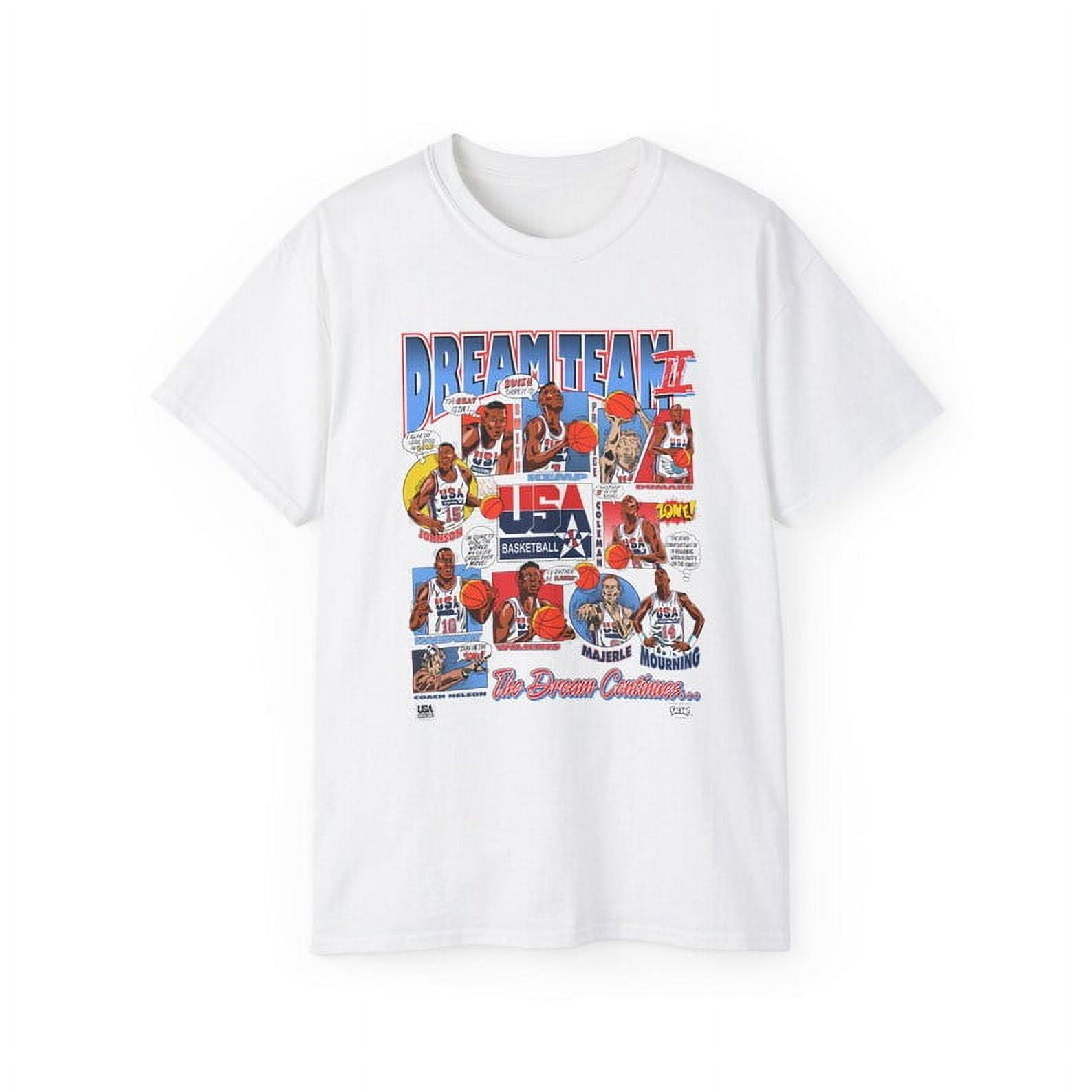 Dream Team 2 Graphic TShirt Shawn Kemp, Reggie Miller, Alonzo Mourning