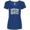 thumbnail image 1 of Dream Team Womens V-Neck Tee, 1 of 1