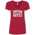 thumbnail image 1 of Dream Team Womens V-Neck Tee, 1 of 1