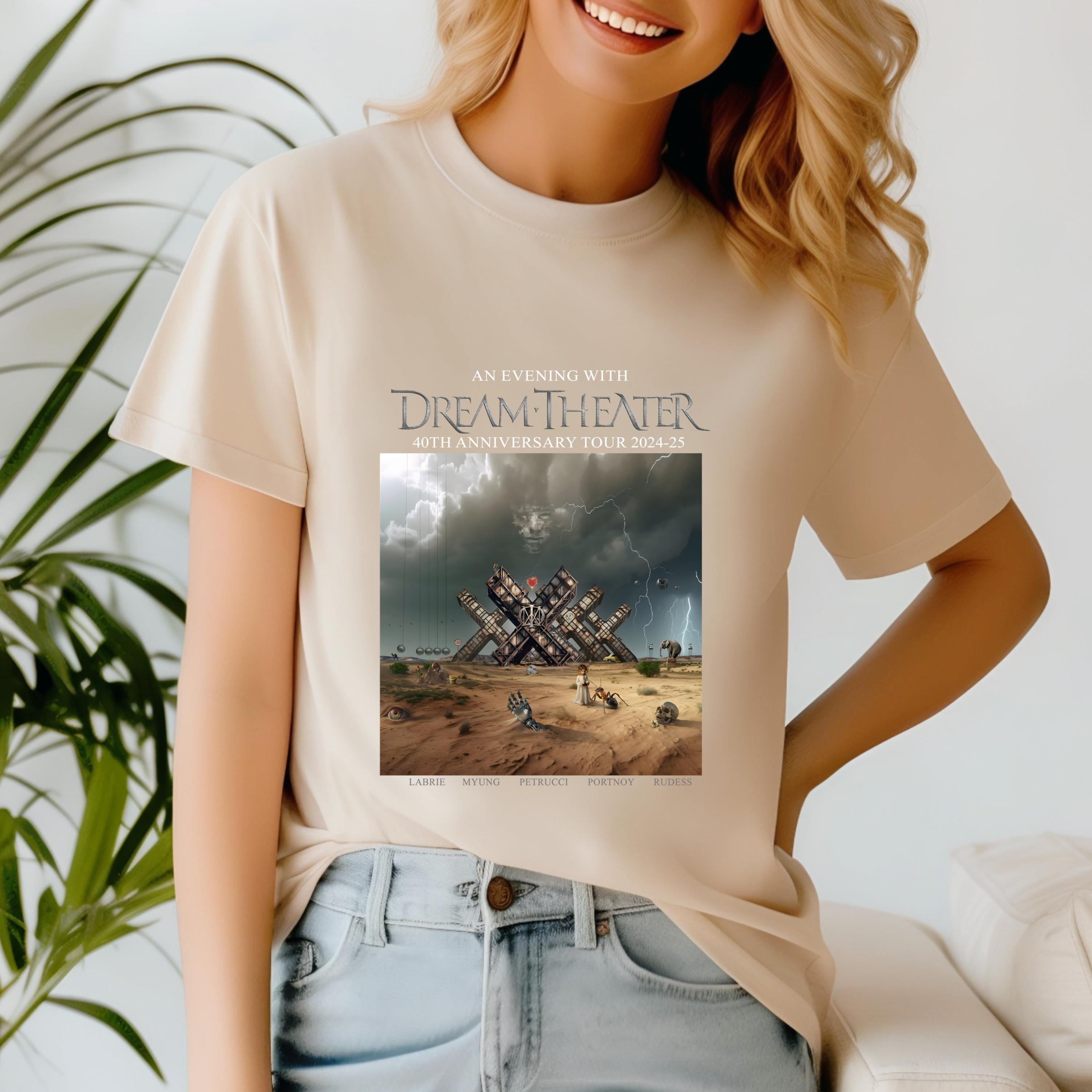 Dream Theater 40th Anniversary Tour 2024 2025 Shirt, Dream Theater